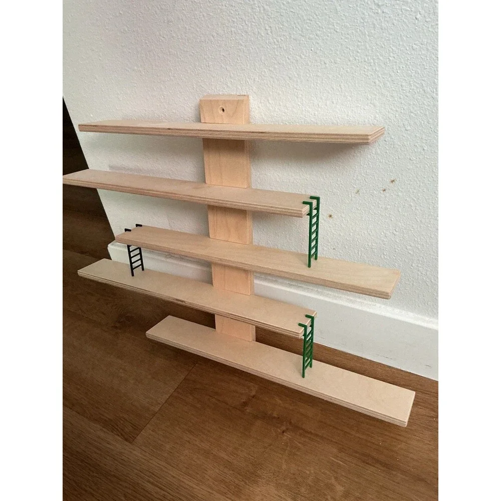 IKEA LUSTIGT Wooden Wall Shelf Display 37cm Maria Vinka New Sealed 21576
